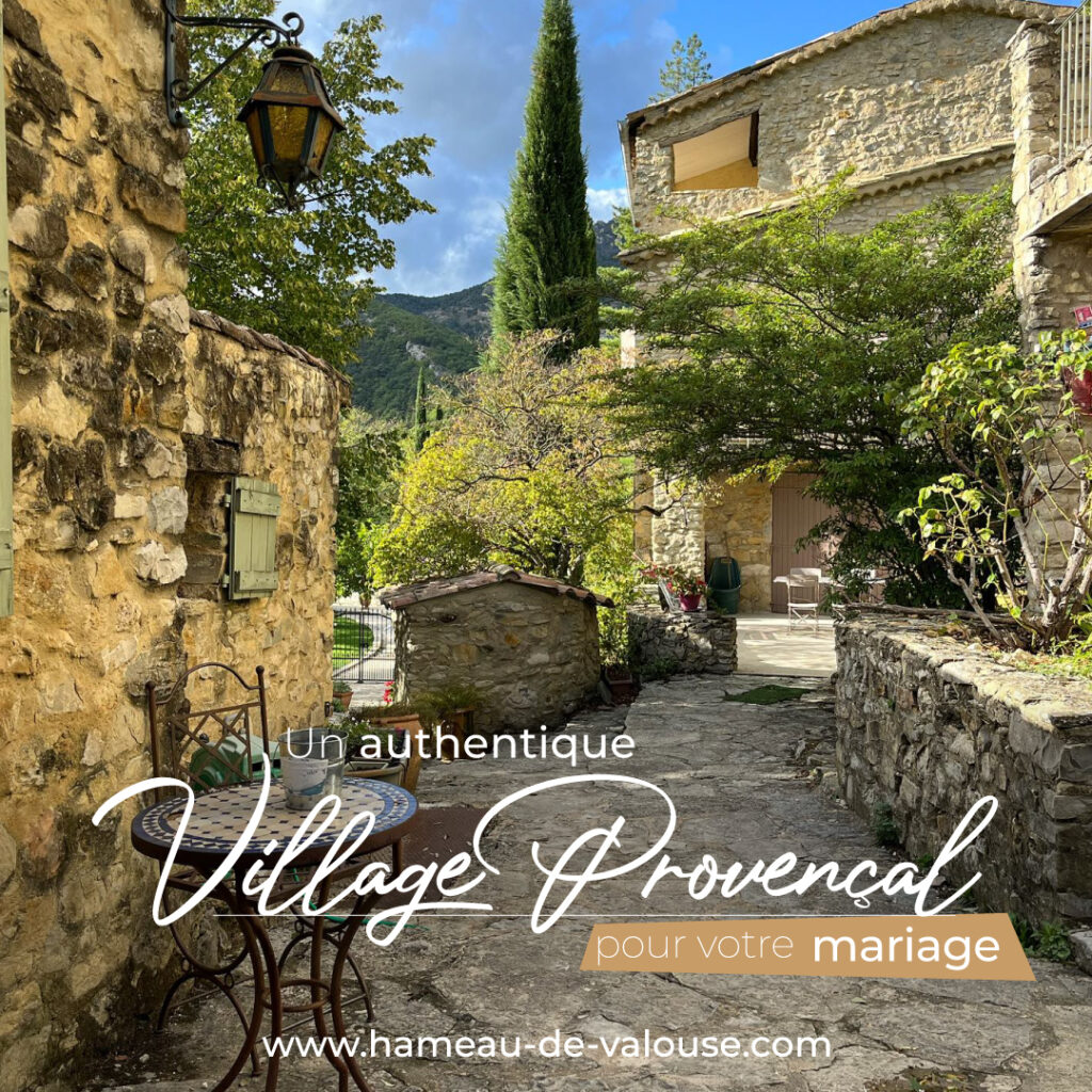 offrez-vous un village provençal pour votre mariage en Provence en 2026
