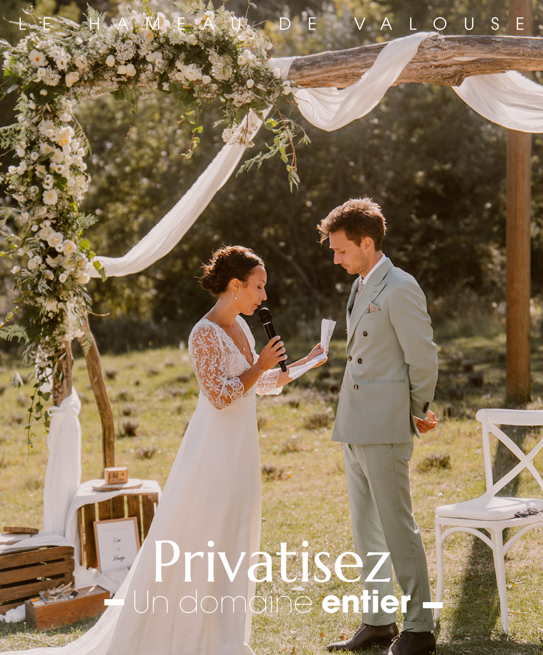 Mariage avec hébergements